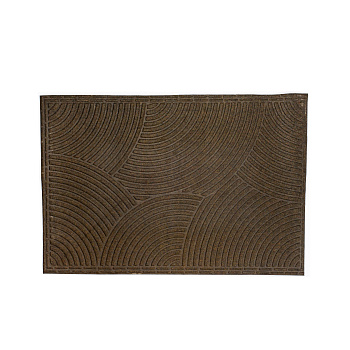 Килимок побутовий текстильний К-504-3 (коричневий)