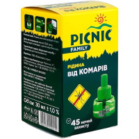 "Piknik Family" - рідина від комарів 30мл (45 ночей)