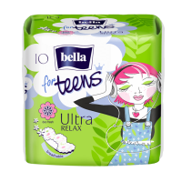 Прокладки Bella for Teens Ultra Relax extra soft deo green tea 10шт.