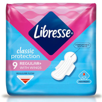 Libresse прокладки гігіенічні Classic Protection Regular 9шт