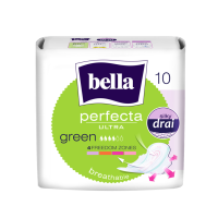 Прокладки Bella Perfecta Ultra Green silky drai (4крапельки) 10шт.