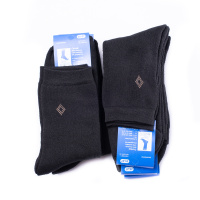 Шкарпетки чоловічі махрові чорні 25-27р.(упак=10шт)