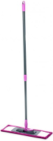 8111 Швабра  для підлоги  мікрофібра 40 см, металева телескопічна ручка 125см