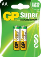 Батарейка GP SUPER ALKALINE 1.5V 15A-U2 лужна, LR6, AA