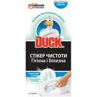 Duck 5в1 стікер чистоти для унітазу Океанський Оазис з Відбілюючою формулою УКТЗЕД: 3402209000