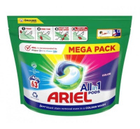 Капсули для прання  ARIEL 3в1 Color 63шт(пакет)